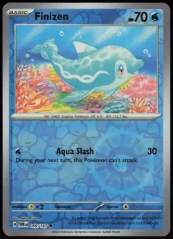 Finizen 059/167 Reverse Holo SV06: Twilight Masquerade Pokemon TCG - Image 1