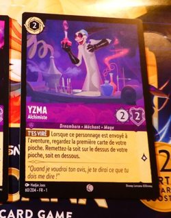 LORCANA TRADING CARD GAME DISNEY CHAPITRE 1 CARTE YZMA 60/204 FR NM - Image 1