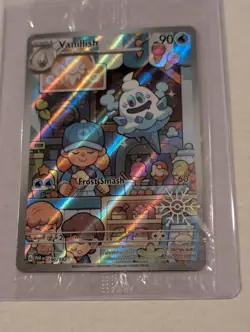 Pokemon Paradox Rift Vanillish Holo Illustration Rare 190/182 Sealed - Image 2