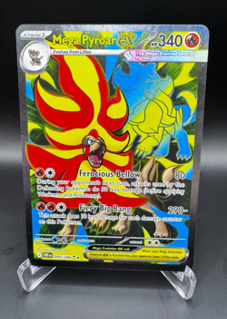 Pokemon Mega Pyroar ex 99/86 Full Art Ultra Rare Chaos Rising NM Pack Fresh - Image 1