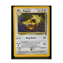 Wizards of the Coast Pokemon Pidgeot Base Set 2 Holo Rare 14/130 2000 English - Image 1