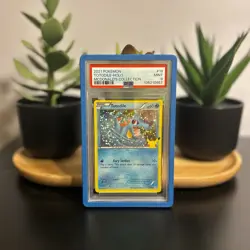 2021 POKEMON MCDONALD'S 25TH COLLECTION #18 TOTODILE - HOLO (PSA 9 MINT) W/GAURD - Image 1