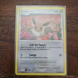 Eevee 62/100 Common Majestic Dawn Pokemon LP lightly played - Image 1