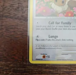 Eevee 62/100 Common Majestic Dawn Pokemon LP lightly played - Image 5