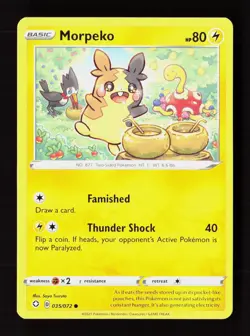 Morpeko 035/072 Common Shining Fates Pokemon Near Mint - Image 1