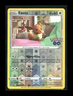 Eevee Common Pokemon GO 054/078 NM - Image 1