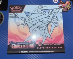 Chaos Rising Pokemon Center ETB Elite Trainer Box Sealed/ Small Rip - Image 1