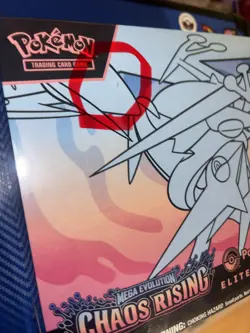 Chaos Rising Pokemon Center ETB Elite Trainer Box Sealed/ Small Rip - Image 2