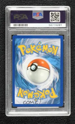 Chikorita Pokemon Sword & Shield McDonald's Collection PSA 9 MINT - Image 2