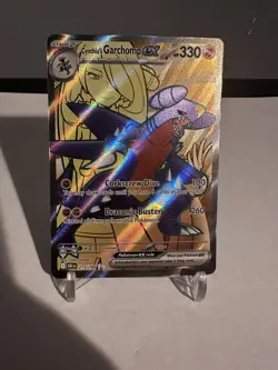 Pokemon - Cynthia's Garchomp ex 215/182 Sv10: Destined Rivals Full Art - Image 1