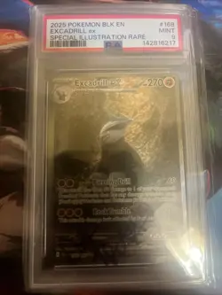 Pokemon TCG Excadrill EX Sir 168/086 SV11B Black Bolt - Image 1