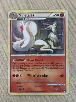 Ninetales 17/95 Call of Legends Holo Nm-/lp+ Condition Mid Era Heater Pokemon - Image 1