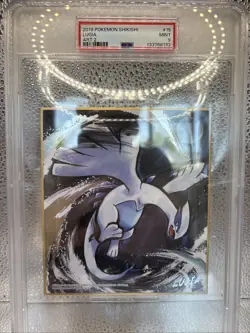 PSA 9 Lugia 15 Shikishi Art 2 Pokemon SET - Image 2