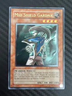Yugioh Mid Shield Gardna TLM-EN024 Ultimate Rare DMG - Image 1