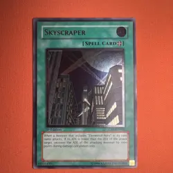 YuGiOh Skyscraper CRV-EN048 Ultimate Rare 1st Edition - Image 1