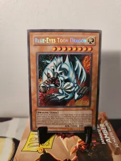 Blue-Eyes Toon Dragon - MRL-000 - MP - Secret Rare - Yugioh - Image 1