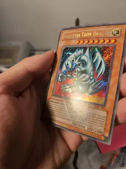 Blue-Eyes Toon Dragon - MRL-000 - MP - Secret Rare - Yugioh - Image 3