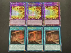 3x Wedju Temple + 3x Obliterate!!! | NM | 1st Ed | Starlight Rares | YuGiOh! - Image 1