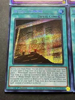 3x Wedju Temple + 3x Obliterate!!! | NM | 1st Ed | Starlight Rares | YuGiOh! - Image 3
