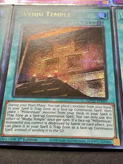 3x Wedju Temple + 3x Obliterate!!! | NM | 1st Ed | Starlight Rares | YuGiOh! - Image 4