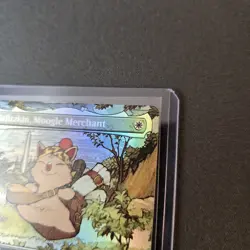 MTG Stiltzkin, Moogle Merchant 327 Borderless Foil Rare Final Fantasy FIN - Image 4