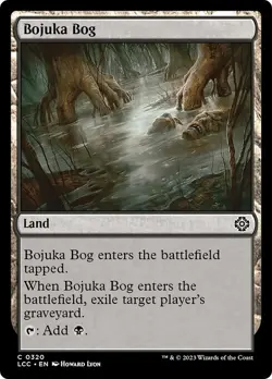 BOJUKA BOG x1 mtg NM-M Commander Lost Caverns of Ixalan 1 Common - Image 1