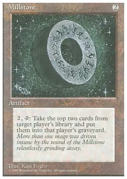 MILLSTONE x1 mtg NM 4th Edition 1 Rare UNPLAYED - Image 1