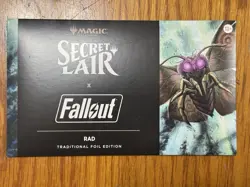 MTG Secret Lair x Fallout: Rad - Traditional Foil Edition - Sealed - Image 2