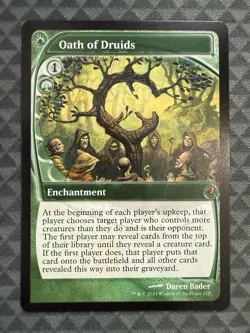 MTG Oath of Druids #212 Future Sight Mythic Mystery Booster 2 (MB2) - Image 2