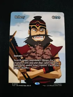 MTG Bribery Borderless 0010 Avatar: The Last Airbender NM regular - Image 1