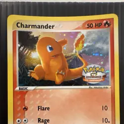 Pokemon Charmander 50 HP Holo Rare 98/97 City Championships 2003 Nintendo - Image 2