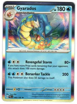 Gyarados 043/193 SV02: Paldea Evolved NM Pokemon TCG - Image 1