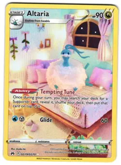 Altaria GG19/GG70 Crown Zenith: Galarian Gallery NM Pokemon TCG - Image 1