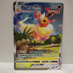 Pokemon Flareon Vmax SWSH180 Oversize Jumbo Official Promo Near Mint - Image 1