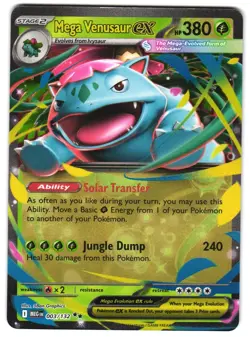 Mega Venusaur ex - 003/132 ME01: Mega Evolution NM Pokemon TCG - Image 1