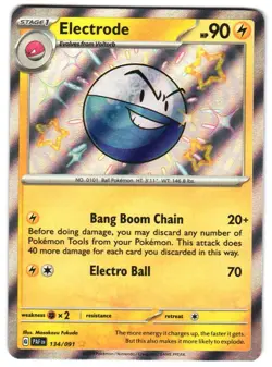 Electrode 134/091 SV: Paldean Fates HP Pokemon TCG - Image 1