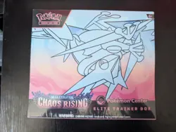 Chaos Rising POKEMON CENTER Elite Trainer Box ETB - SEALED 11 packs - Image 1
