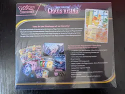Chaos Rising POKEMON CENTER Elite Trainer Box ETB - SEALED 11 packs - Image 2