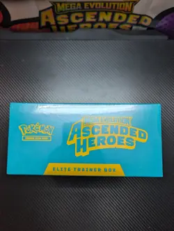 Pokemon TCG Ascended Heroes ETB Elite Trainer Box Factory Sealed - Image 3