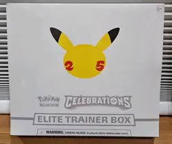 Celebrations Elite Trainer Box Factory Sealed Pokemon TCG 820650809439 - Image 1