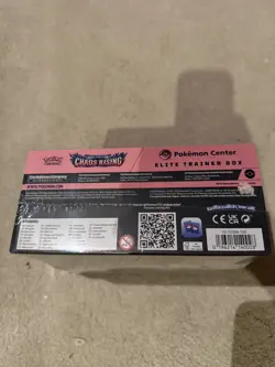 Pokemon TCG Chaos Rising Pokemon Center ETB SEALED - Image 3