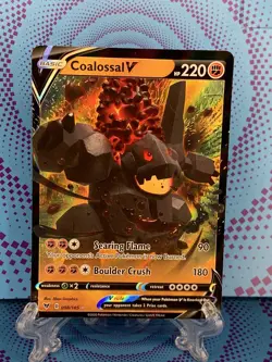 Coalossal V 098/185 - SWSH: Vivid Voltage Ultra Rare - Pokemon TCG Card NM 🔥🔥 - Image 1