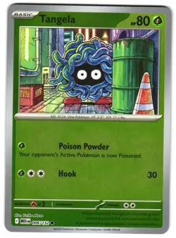 Tangela 006/132 Reverse Holo ME01: Mega Evolution Pokemon TCG - Image 1