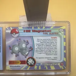 Pokemon 2000 Topps Series 2 #82 Magneton CGC 5 Excellent Trading Card SB - Image 3