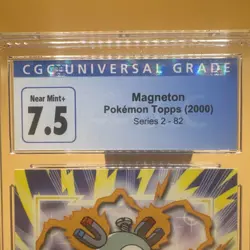 Pokemon 2000 Topps Series 2 #82 Magneton CGC 5 Excellent Trading Card SB - Image 4