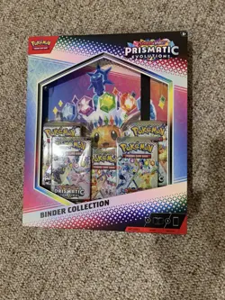 Pokemon TCG: Scarlet & Violet Prismatic Evolutions Binder Collection New Sealed - Image 1