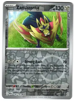 Zamazenta 146/182 Reverse Holo SV10: Destined Rivals Pokemon TCG - Image 1