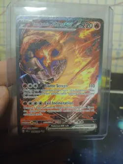 Team Rocket's Moltres ex #229/182 Destined Rivals NM/Near Mint Pokemon 2025 - Image 2