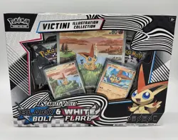 Pokemon TCG Black Bolt & White Flare Victini Illustration Collection New Sealed - Image 1