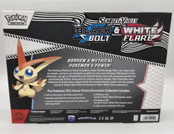 Pokemon TCG Black Bolt & White Flare Victini Illustration Collection New Sealed - Image 2